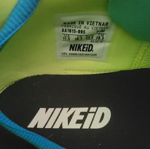 Mens Custom NIKE ID Free RN 11.5 - Picture 4 of 5